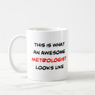 caneca de café com metróloga incrível