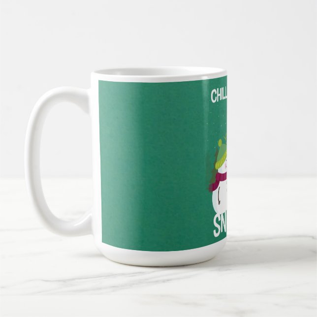 Caneca De Café Com Meu Snowmies Xmas Snowman (Esquerda)