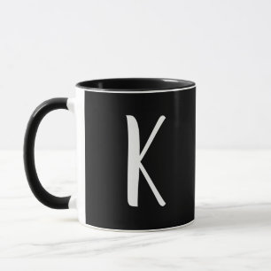 CANECA DE CAFÉ COM MONOGRAMA SCRIPT