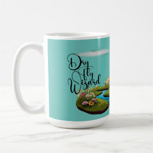 Caneca de Café com Mosca Caddis de Truta Dry Fly W