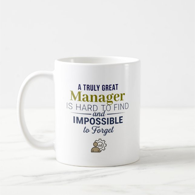 Caneca de Café com Nome Personalizado para Gerente (Esquerda)