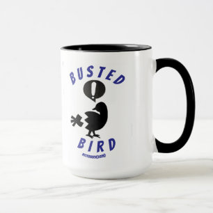 Caneca de café com o logotipo Bird
