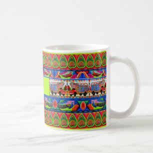Caneca de café com o nome - inspirado pela arte d
