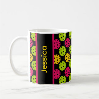 Caneca De Café Com o próprio nome O Sip & Smash Pickleball