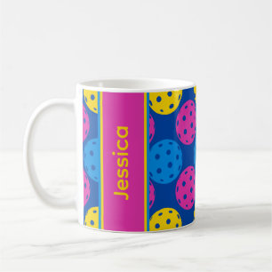 Caneca De Café Com o próprio nome O Sip & Smash Pickleball