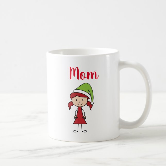 caneca de café com personagem de natal (Direita)