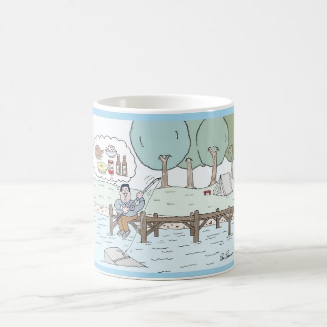Caneca de café com pescadores (Centro)