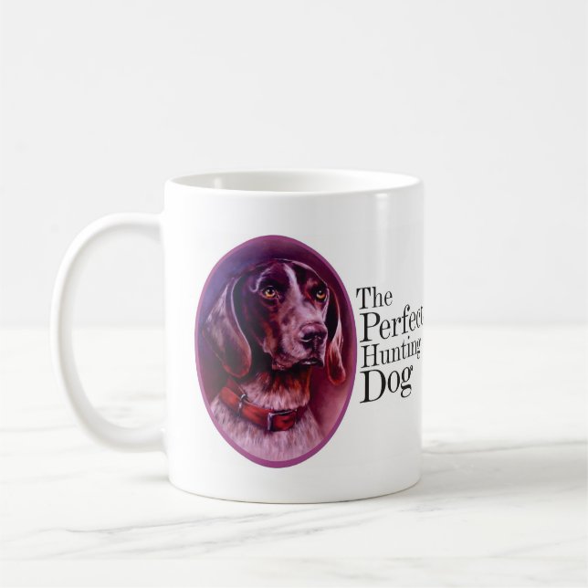 Caneca de café com Ponteiro de Baixo Cabeça Alemã (Esquerda)