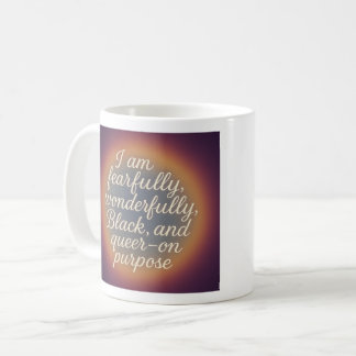 Caneca De Café Com Propósito: Preto, Queer e Divino