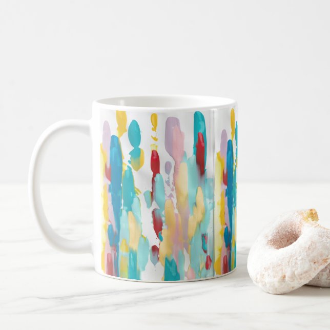 Caneca de café com raspagem Lucas (Com Donut)