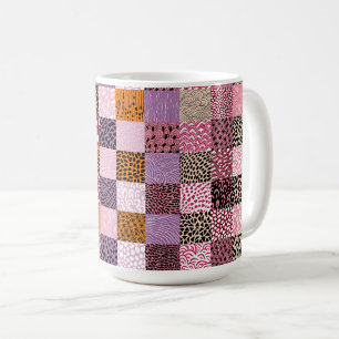 Caneca de Café com Remendo Rosa ☕💖