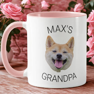 Caneca de Café com Rosto de Cachorro Personalizado