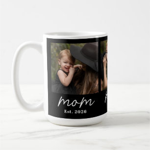 Caneca de Café com Roteiro Estabelecido pela Mamãe