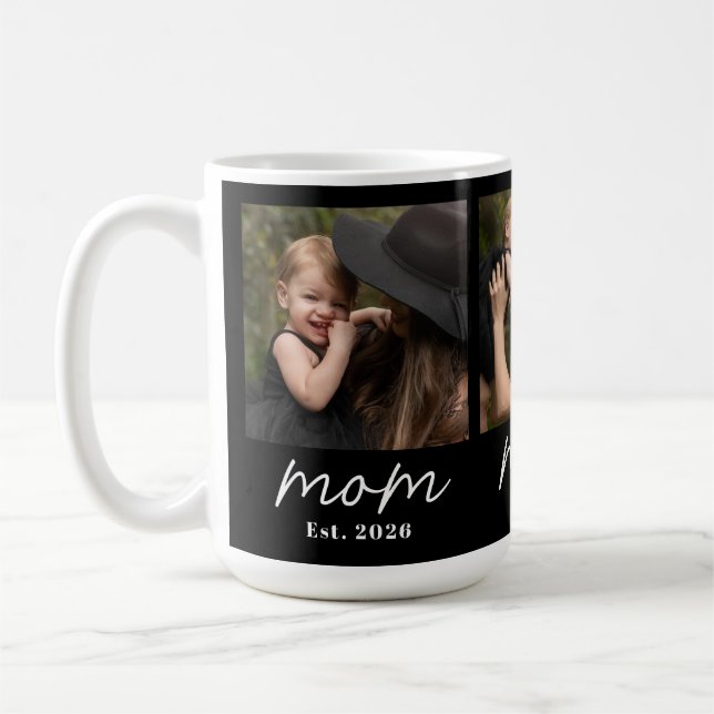 Caneca de Café com Roteiro Estabelecido pela Mamãe (Esquerda)