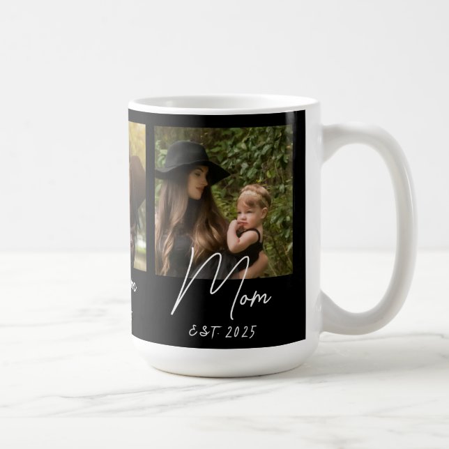 Caneca de Café com Roteiro Estabelecido pela Mamãe (Direita)