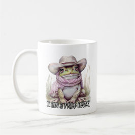Caneca de Café com Sapo Caprichoso