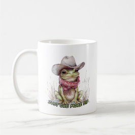 Caneca de Café com Sapo Caprichoso