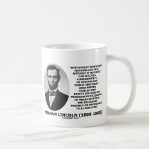 Com Sentimento Público Nada Pode Falhar Citação