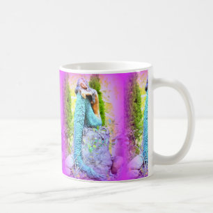 caneca de café com sereia