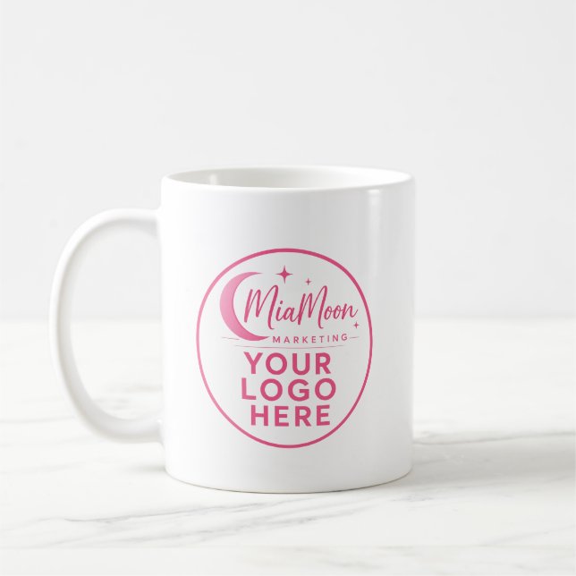 CANECA DE CAFÉ COM SEU LOGO (Personalize) (Esquerda)