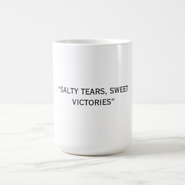 Caneca de Café com Texto Personalizado (Centro)
