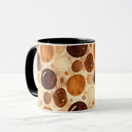 Caneca de Café com Textura de Seixos – Estilo Neut