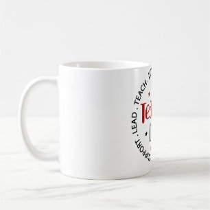 Caneca de Café com Tipografia Inspiradora da Vida