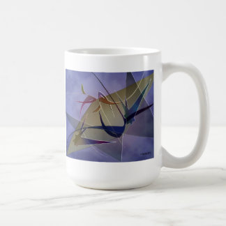 caneca de café com uma pintura