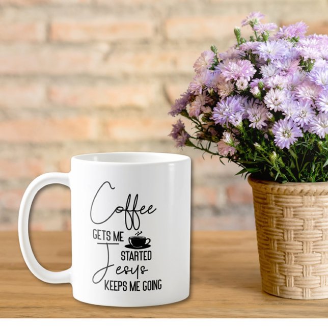 Caneca de Café com Versículo Bíblico (Criador carregado)