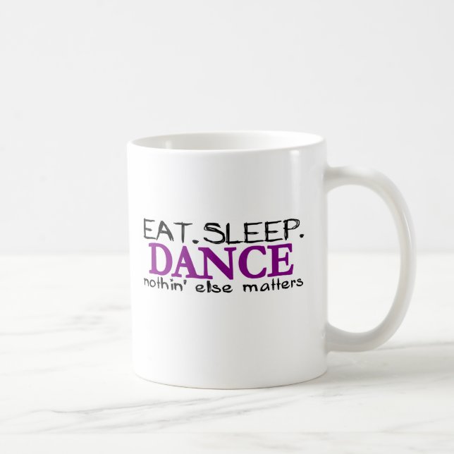 Caneca De Café Coma a dança do sono (Direita)
