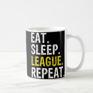 Caneca De Café Coma a Liga do Sono Repetir Presente de Jogos Desp