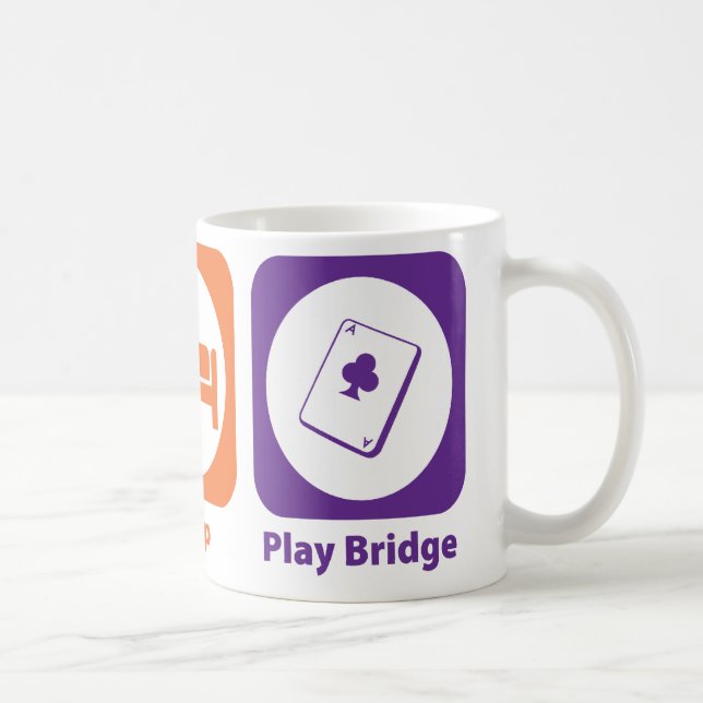 Caneca De Café Coma a ponte do jogo do sono (Direita)