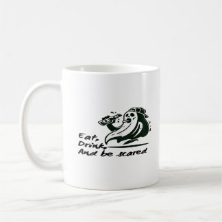 Caneca De Café Coma Beba E Seja Assustador Clube Assustador Legal