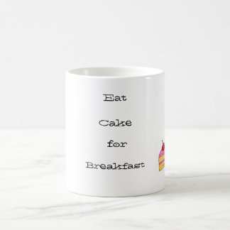 Caneca De Café Coma BOLO no café da manhã