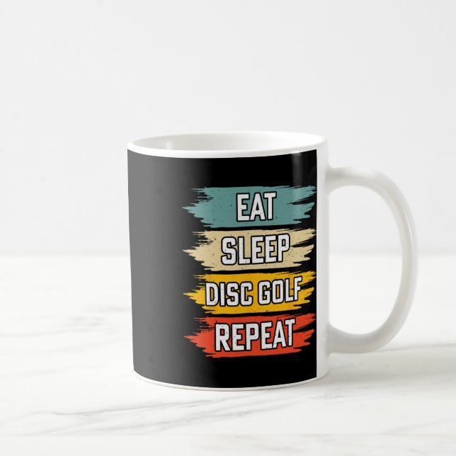 Caneca De Café Coma Dormir Disco Golfe Repita _2  (Direita)