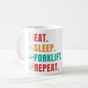 CANECA DE CAFÉ COMA DORMIR EMPILHADEIRA REPITA - OPERADOR DE EMPI