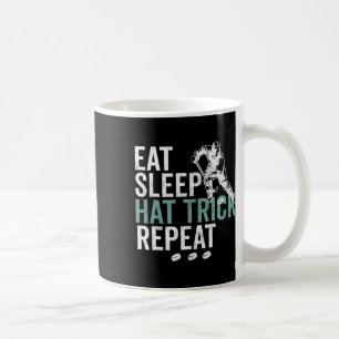 Caneca De Café Coma Dormir Hat Trick Repita Resfriar Disco de Hóq