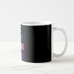 Caneca De Café Coma Dormir Havaí Repetir Vibrações de Aloha Festa