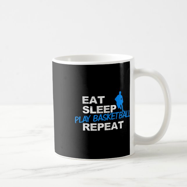 Caneca De Café Coma Durma Brinque Esqueleto Repita  (Direita)