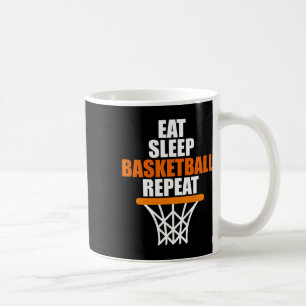 Caneca De Café Coma. Durma. Bysketbyll. Repita. Para ventilador B