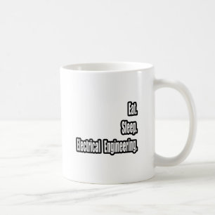 Caneca De Café Coma. Durma. Engenharia elétrica.
