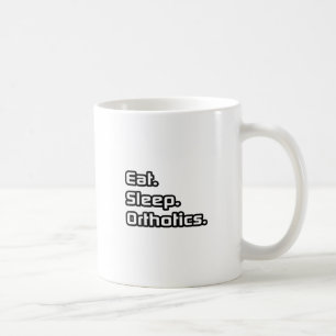 Caneca De Café Coma. Durma. Ótica.
