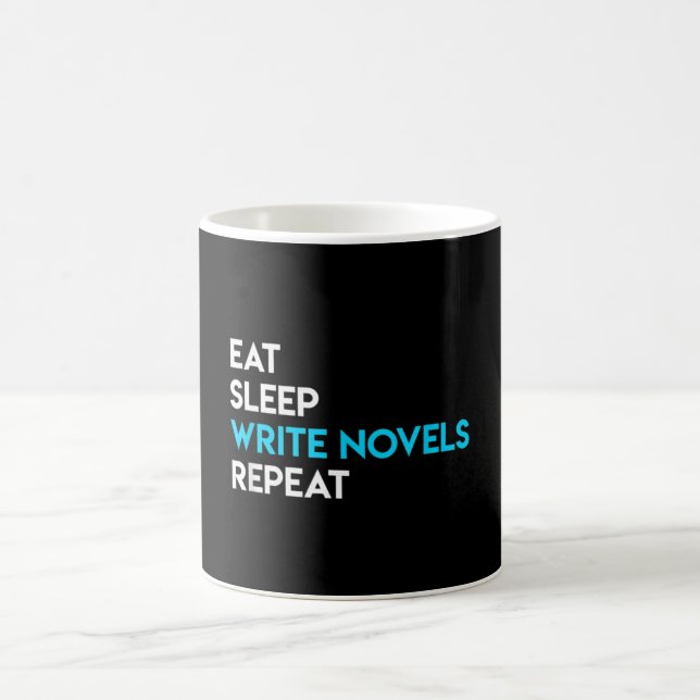 Caneca De Café Coma gravação no modo de latência - escrevendoNove (Centro)