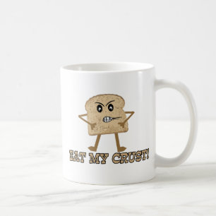Caneca De Café Coma minha crosta