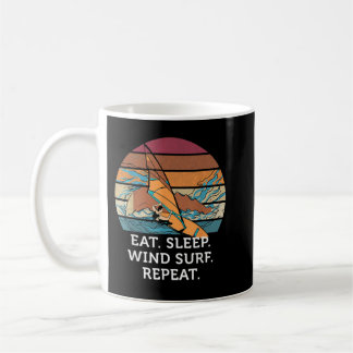 Caneca De Café Coma o bife Retro Vintage Sunset Repetit