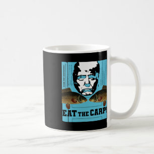 Caneca De Café Coma O Carpa! Cartaz Ou Arte De Rua E Comentário D