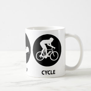 Caneca De Café Coma o ciclo do sono