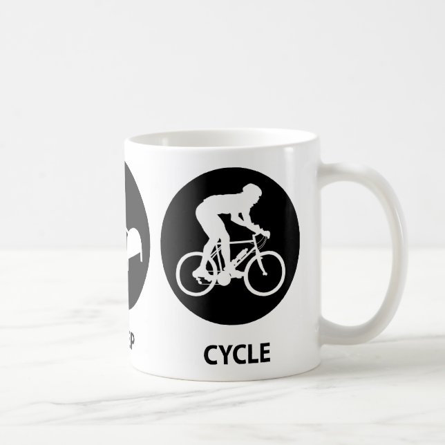 Caneca De Café Coma o ciclo do sono (Direita)