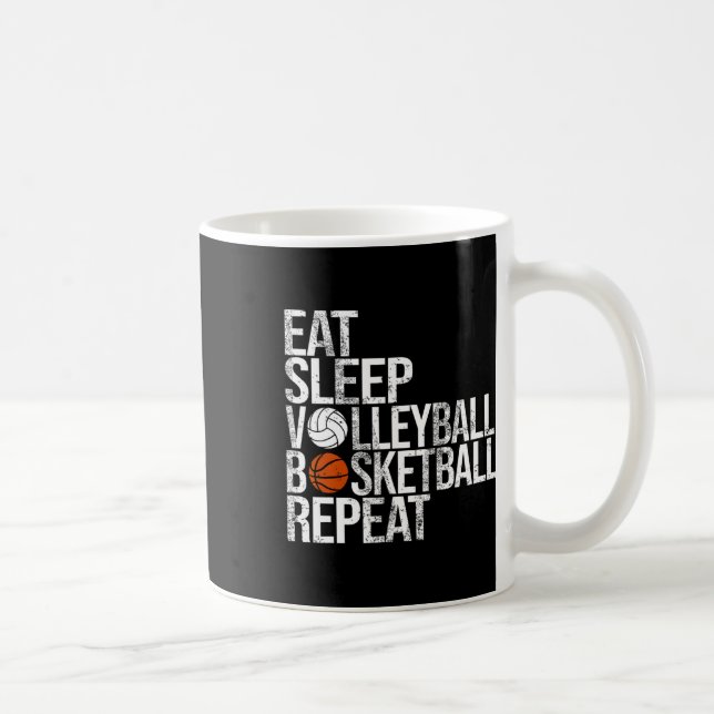 Caneca De Café Coma O Disparo De Voltaria Repete Engraçado Ll (Direita)