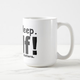 Caneca De Café Coma o golfe do sono - nada matérias outras